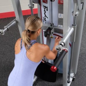 Lõuatõmbe ja surumise abipink Body Solid Pro Club Line Series II S2ACD
