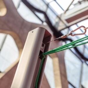 Võrkpallipostid Sport Transfer alumiinium 100x120mm PROFI