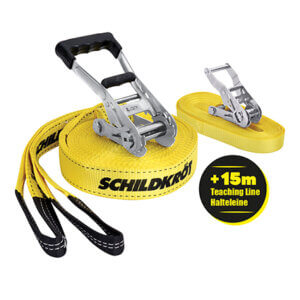 Tasakaalulint Slackline 15 koos abilindiga