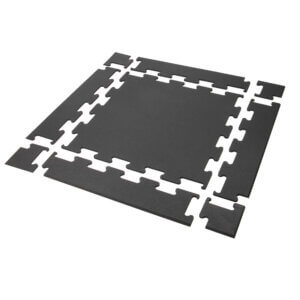 Põrandakattematt jõusaali Trendy Segura Interlocking Corner nurgatükk 20x20cm