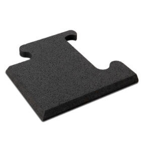 Põrandakattematt jõusaali Trendy Segura Interlocking Corner nurgatükk 20x20cm