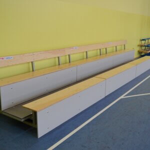 Kergtribüüni moodul MGZT 8-10 kohta, 2 rida INDOOR