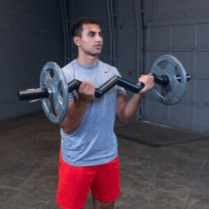 Kang Body Solid Fat Curl Bar OB48F
