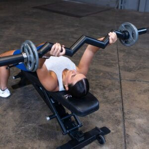Kang Body Solid Fat Curl Bar OB48F