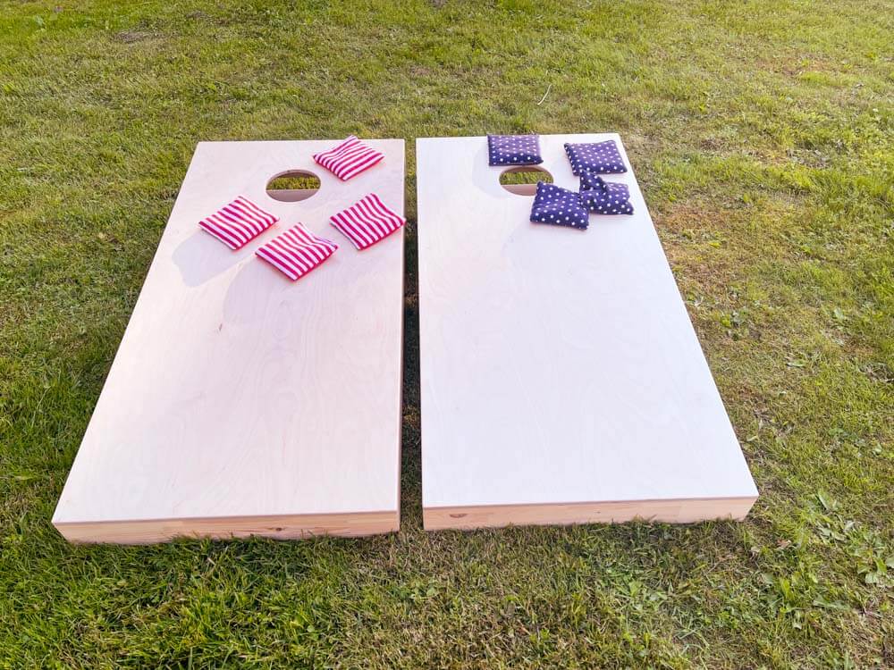 Cornhole mängukomplekt NATURAALNE