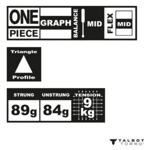 Sulgpallireket Arrowspeed 399 Talbot-Torro