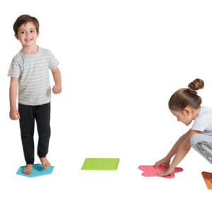 5-osaline sensoorsete tekstuurmattide komplekt Megaform