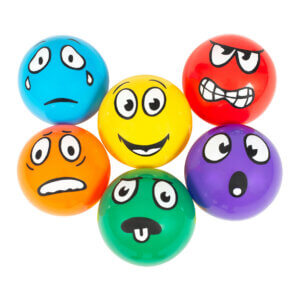 Pallide komplekt “Emotsioonid” 21cm 6tk Megaform