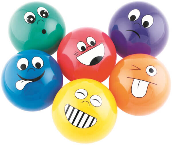 Pallide komplekt “Emotsioonid” 10cm 6tk Megaform