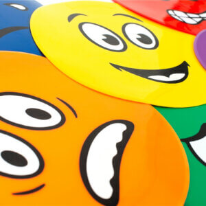 Rajamärgistuste komplekt “Emotsioonid” 6tk Megaform