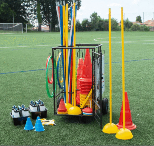 Inventari käru ratastel Sporti France