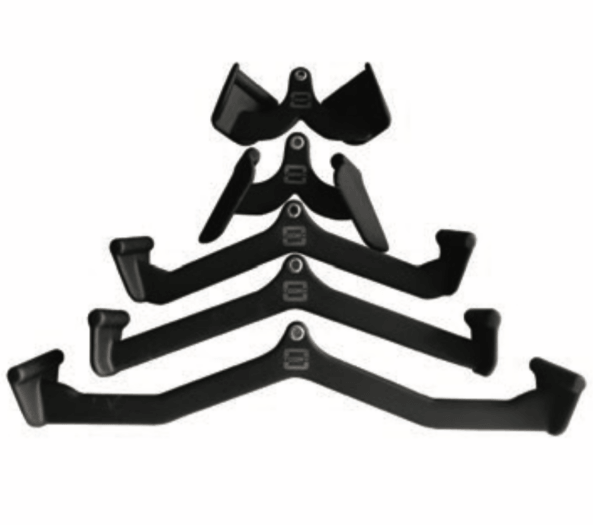 Ergonoomiliste tõmberaudade komplekt Toorx