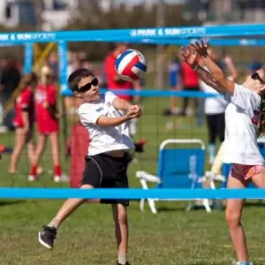 Teisaldatav võrkpallikomplekt Spectrum Youth